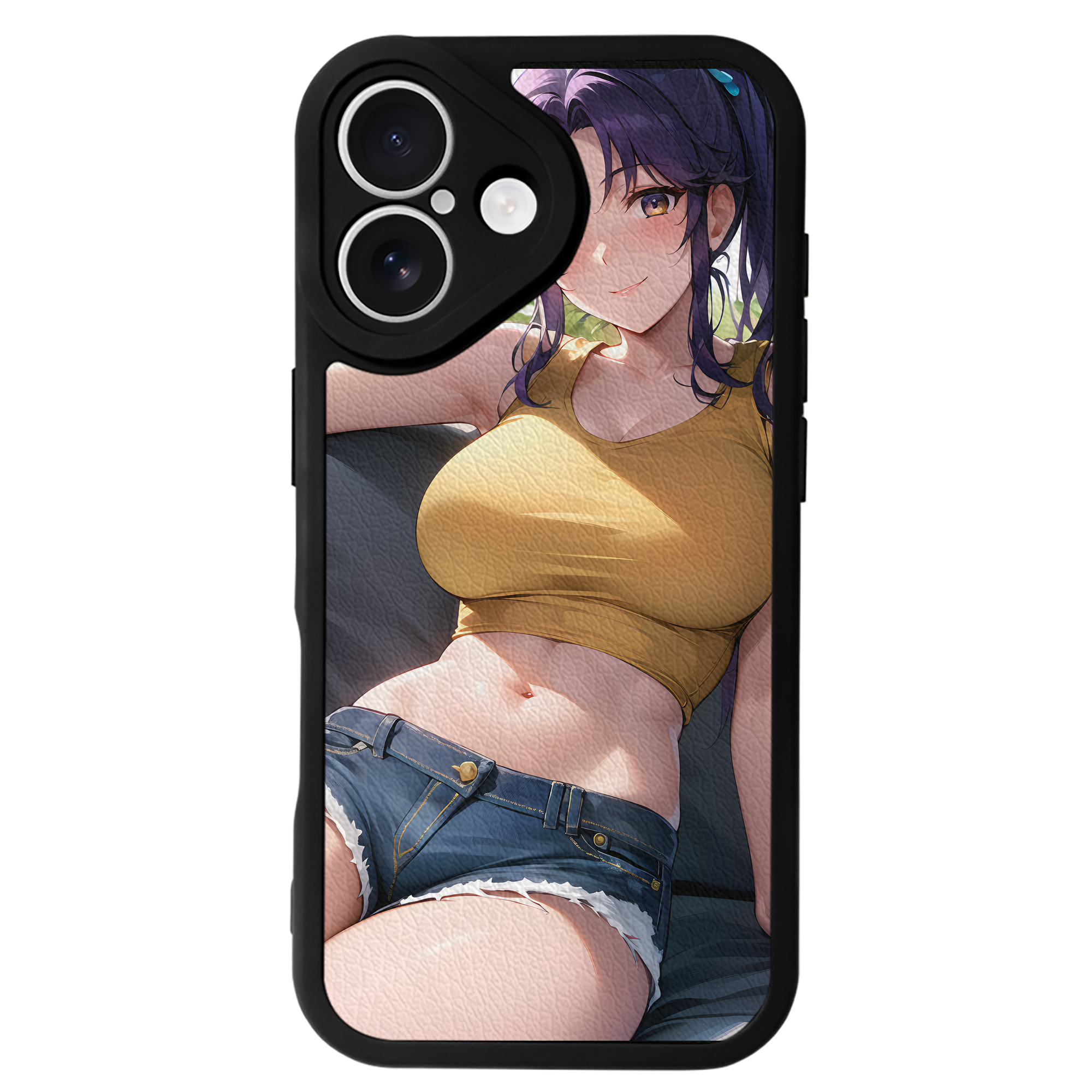 （画像用） EVA 新世紀エヴァンゲリオン 【iPhone 16シリーズ対応】シリコンスマホケース（レザー調） 材質：シリコン